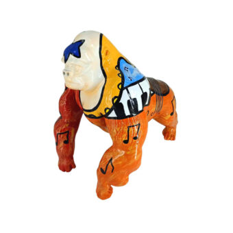 Juliarte Gorilla - Picasso Piano Sculpture