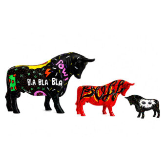 Juliarte 3 Bullac Pack - Pop-Art Inspired Sculptures