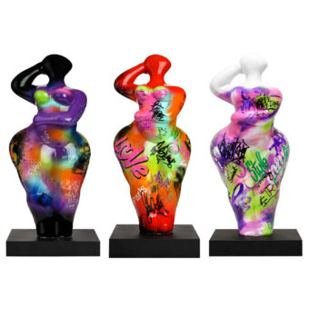 Juliarte 3 Depe Pack - Graffiti Inspired Sculptures