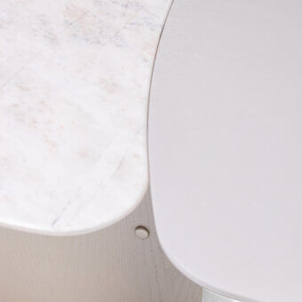 Hews Home Livorno Shaped Table