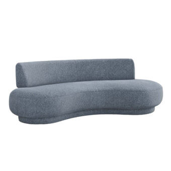 Interlude Home Nuage Right Sofa - Upholstered Plinth