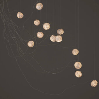 Bocci 118 Sculptural Cable Suspension Lamp - Medium