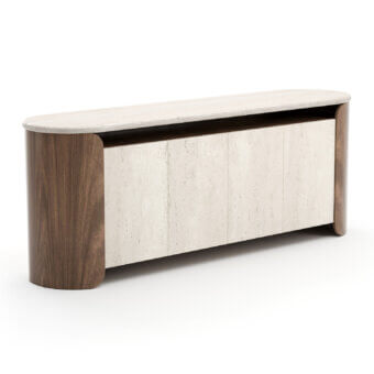 Caracole Fleur Open Sideboard