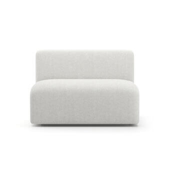 Caracole Rhythm Ivory Armless Lounge Chair