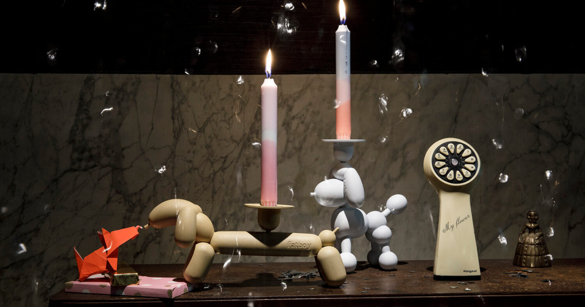 Can-Dog Candle Holder by Fatboy