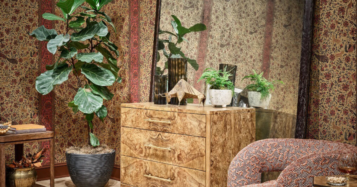 Sausalito Leaning Mirror by Woodbridge Furniture
