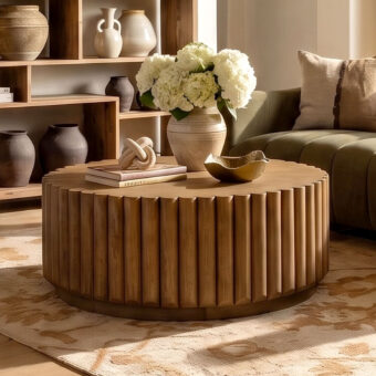 Dovetail Henley Wood Coffee Table