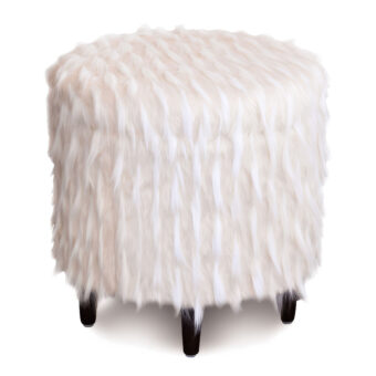 Eastern Accents Jadis Snow Shoe Storage Ottoman