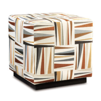 Eastern Accents Medara Embroidered Ottoman