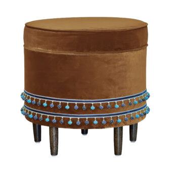 Eastern Accents Montaigne Shoe Storage Ottoman