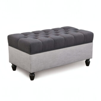 Eastern Accents Pattinson Upholstered Storage Ottoman