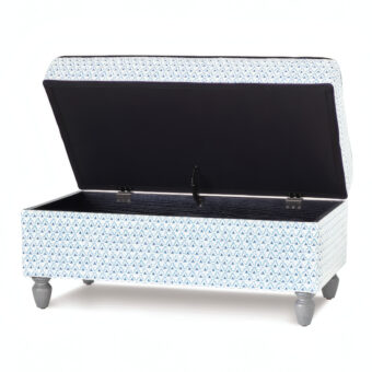 Eastern Accents Phineas Trellis Storage Ottoman