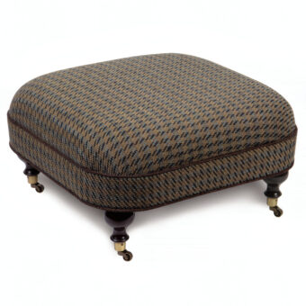 Eastern Accents Powell Houndstooth Ottoman