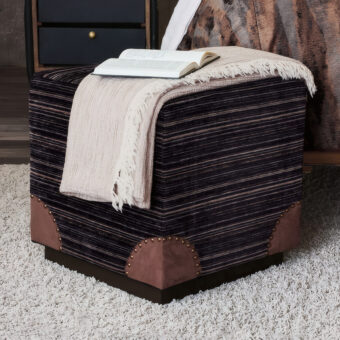 Eastern Accents Rocco Cube Ottoman
