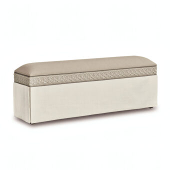Eastern Accents Rosecliff Skirted Storage Bench