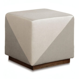 Eastern Accents Rufus Geometric Ottoman