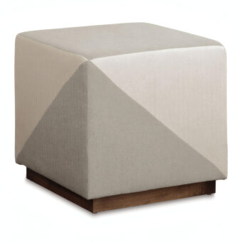 Eastern Accents Rufus Geometric Ottoman