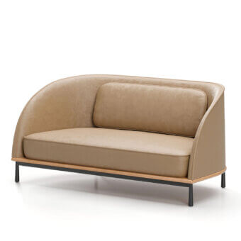 Stellar Works Arc Two-Seater Sofa