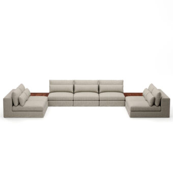 Stellar Works Atelier Skirt Sectional Configuration 3