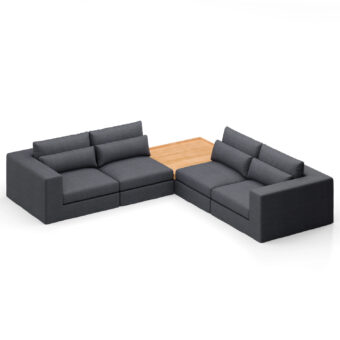 Stellar Works Atelier Skirt Sectional Configuration 5
