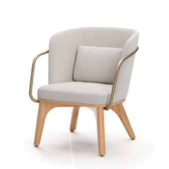 Stellar Works Utility Full Back Lounge Chair