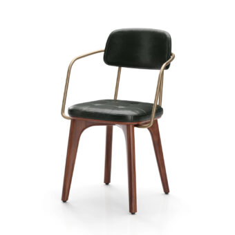 Stellar Works Utility Half Back Armchair