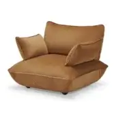 Sumo Loveseat Recycled Velvet Lounge Chair