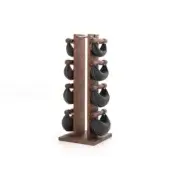WATERROWER | NOHRD Swing Tower Walnut – Black SwingBells