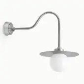 Barn Light As Shown in Picture G24 Galvanized Gooseneck Arm