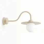 Barn Light As Shown in Picture G22 Beige Gooseneck Arm