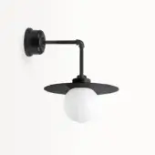 Barn Light As Shown in Picture G35 Black Gooseneck Arm