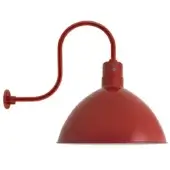 Barn Light As Shown in Picture G32 Barn Red Gooseneck Arm