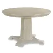 Woodbridge Furniture As Shown in Picture Hardwood Solids & Sycamore Veneer Structure in Whitewash Finish