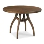 Woodbridge Furniture As Shown in Picture Hardwood Solids & Walnut Veneer Structure in Laurel Finish