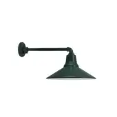 Barn Light As Shown in Picture G1 Dark Green Straight Arm