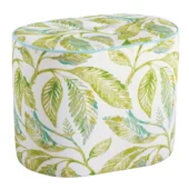 Eastern Accents As Shown in Picture Namale Botanical Leaf Print Fabric
