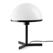 Faro Barcelona As Shown in Picture Steel Structure in Satin Black + PMMA Shade in Glossy White