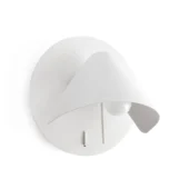 Faro Barcelona As Shown in Picture Matt White Steel Structure & Shade