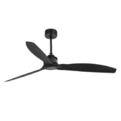 Faro Barcelona As Shown in Picture Black Steel Structure + Black ABS Blades