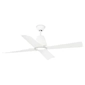 Faro Barcelona As Shown in Picture White Steel Structure + White ABS Blades + PMMA Opal Diffuser