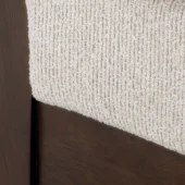 Eichholtz Bleecker Palmer Beige Fabric / Mahogany Wood