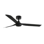 Faro Barcelona As Shown in Picture Matt Black Steel Structure + Matt Black ABS Blades