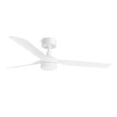 Faro Barcelona As Shown in Picture Matt White Steel Structure + Matt White ABS Blades