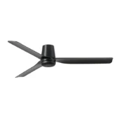 Faro Barcelona As Shown in Picture Matt Black Aluminum Structure + Matt Black ABS Blades - Tub