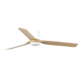 Faro Barcelona As Shown in Picture Matt White Aluminum Structure + Maple ABS Blades - Tub