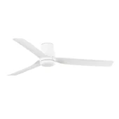 Faro Barcelona As Shown in Picture Matt White Aluminum Structure + Matt White ABS Blades - Tub