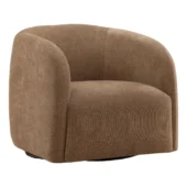 Dovetail Finish Brown + Basketweave Fabric