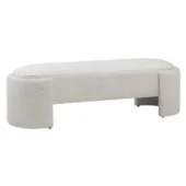 Dovetail Finish Off White + Boucle Upholstery