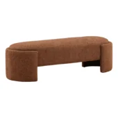 Dovetail Finish Rust + Chenille Fabric