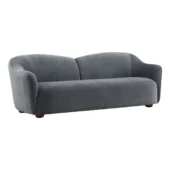 Dovetail Finish Blue + Chenille Fabric